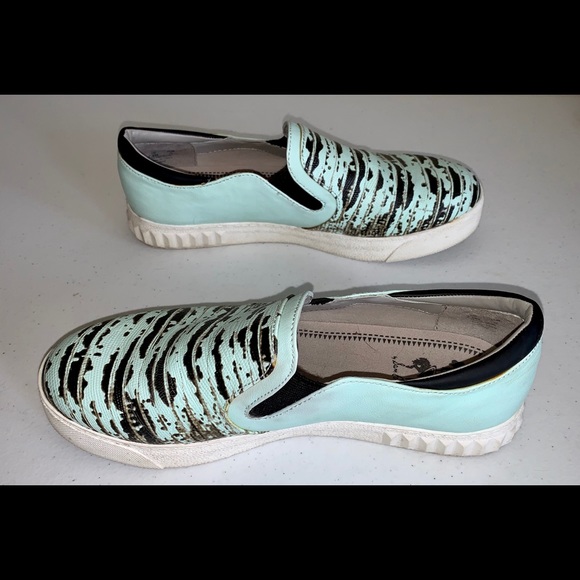 Sam Edelman Circus “Cruz” Black Mint Green 7.5 M. - Picture 4 of 7